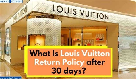 louis vuitton online return policy